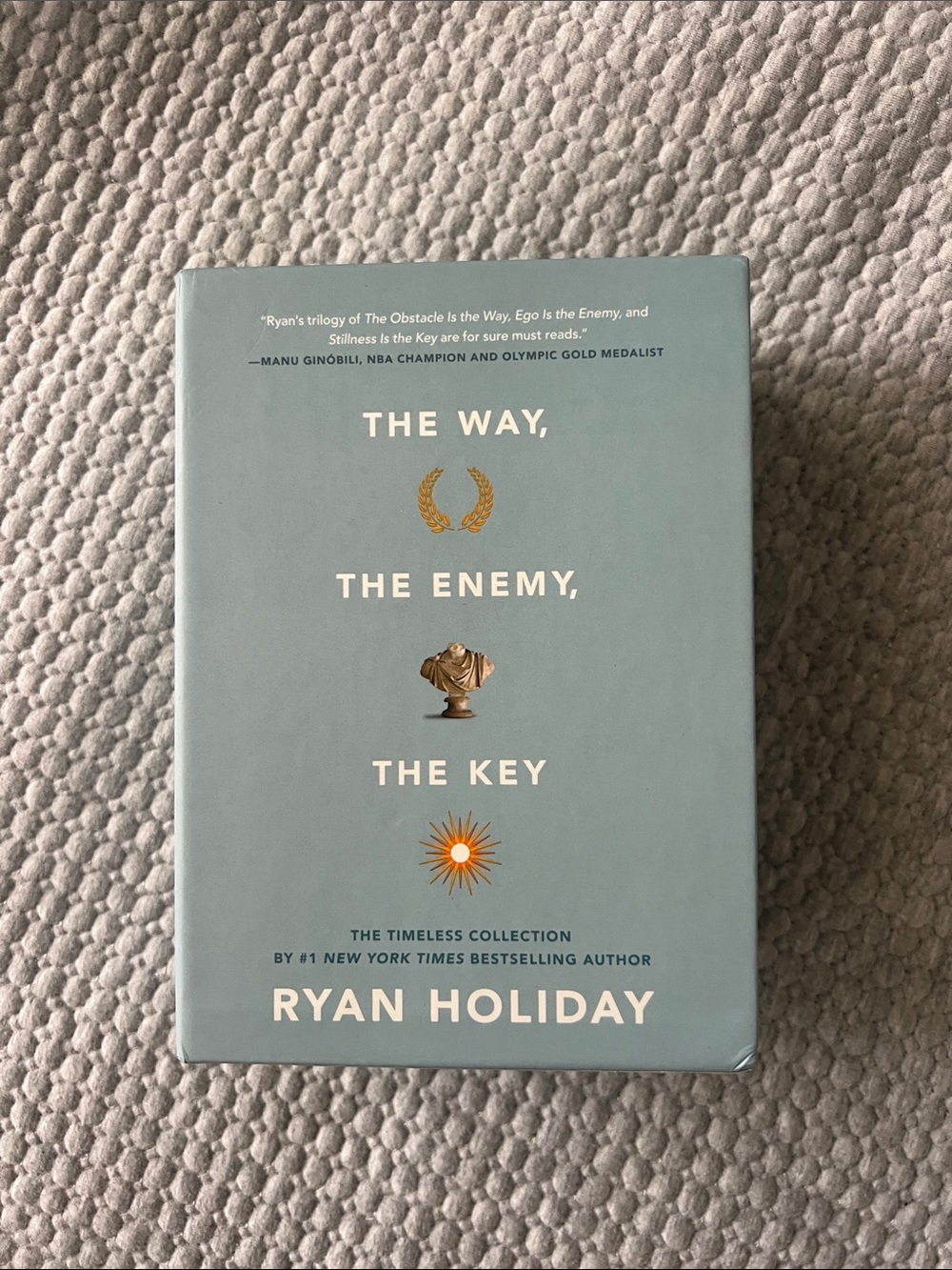 Boxed Set - Ryan Holiday Ego is Enemy , the obstacle is way, stillness is key